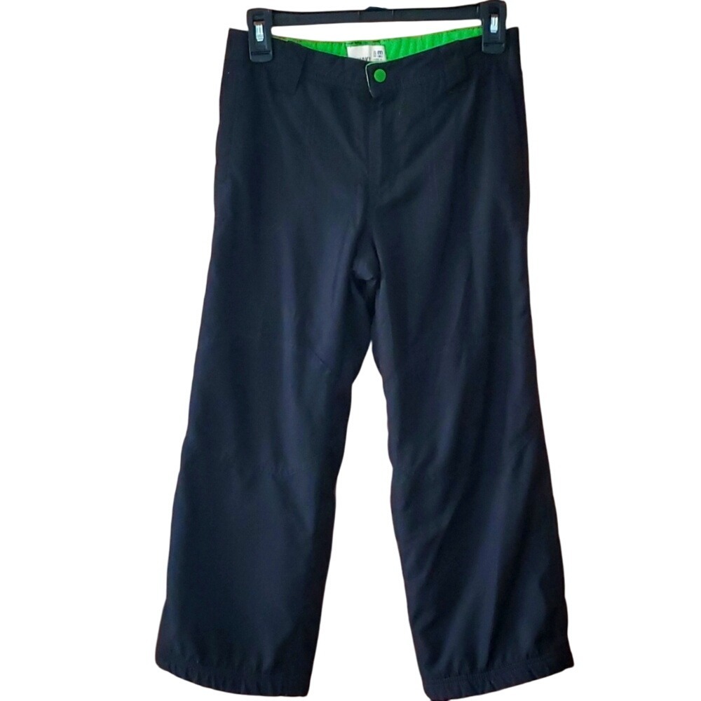 Old Navy Boys‎ Size 8 Black Fleece Lined Snowpants